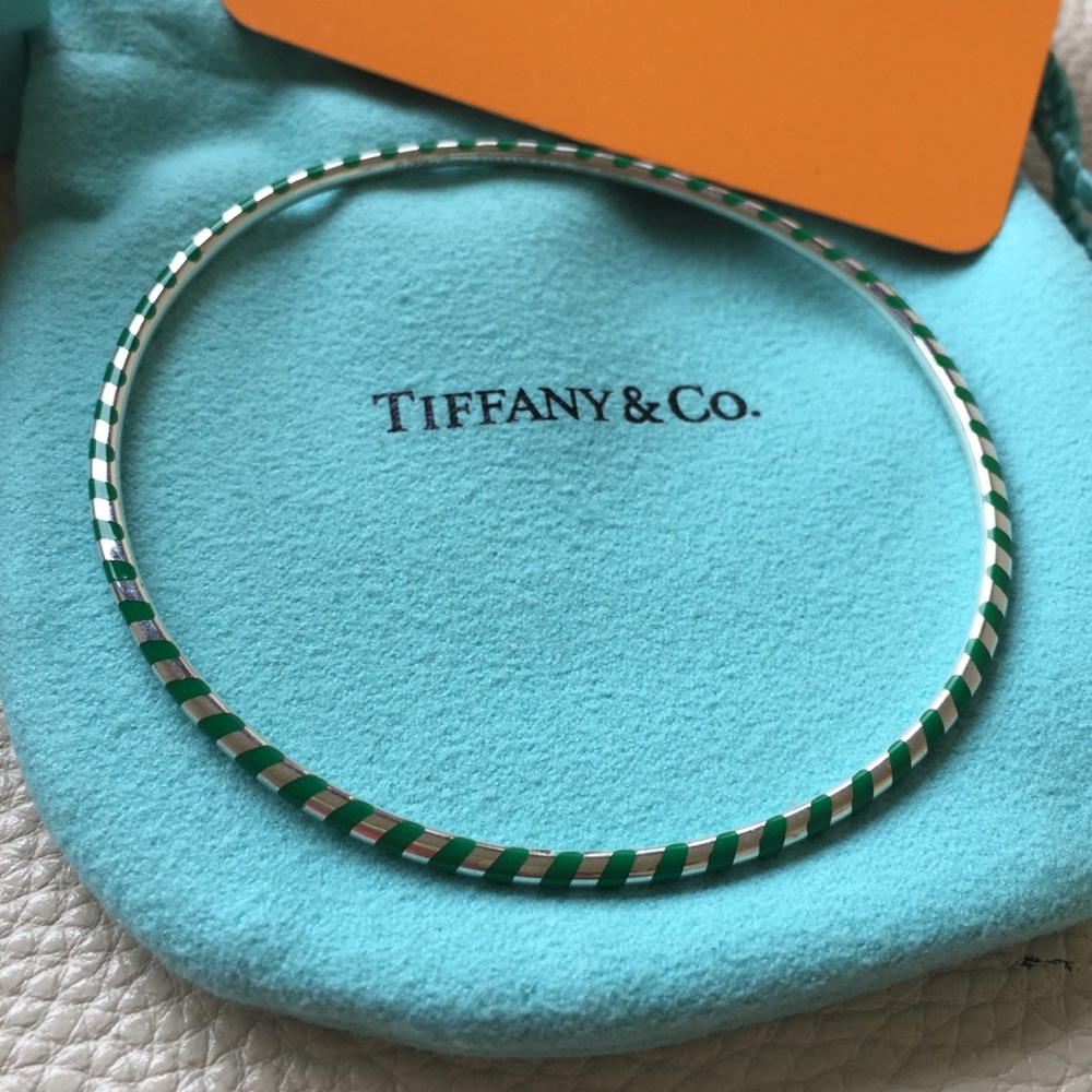 Tiffany & Co Paloma Picasso Venezia Green Bangle
